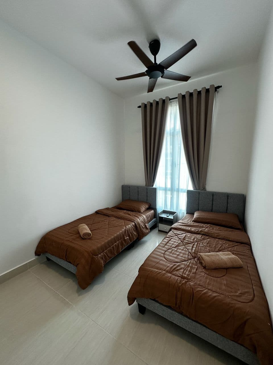 bilik tidur ketiga di homestay The KP Home Terengganu